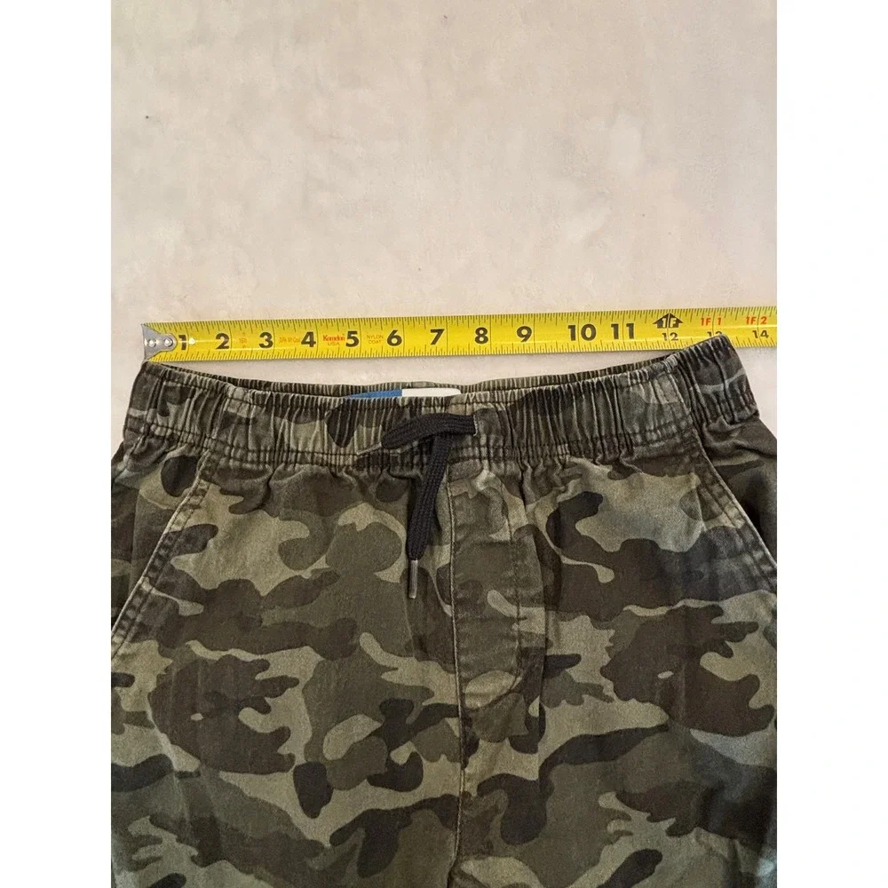 Old Navy Boys XL 14-16 Camo Built-In Flex Jogger Pants Green Camouflage Twill
